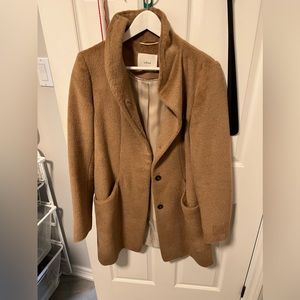 Aritzia Wilfred Coocoon Coat Alpaca Wool Blend